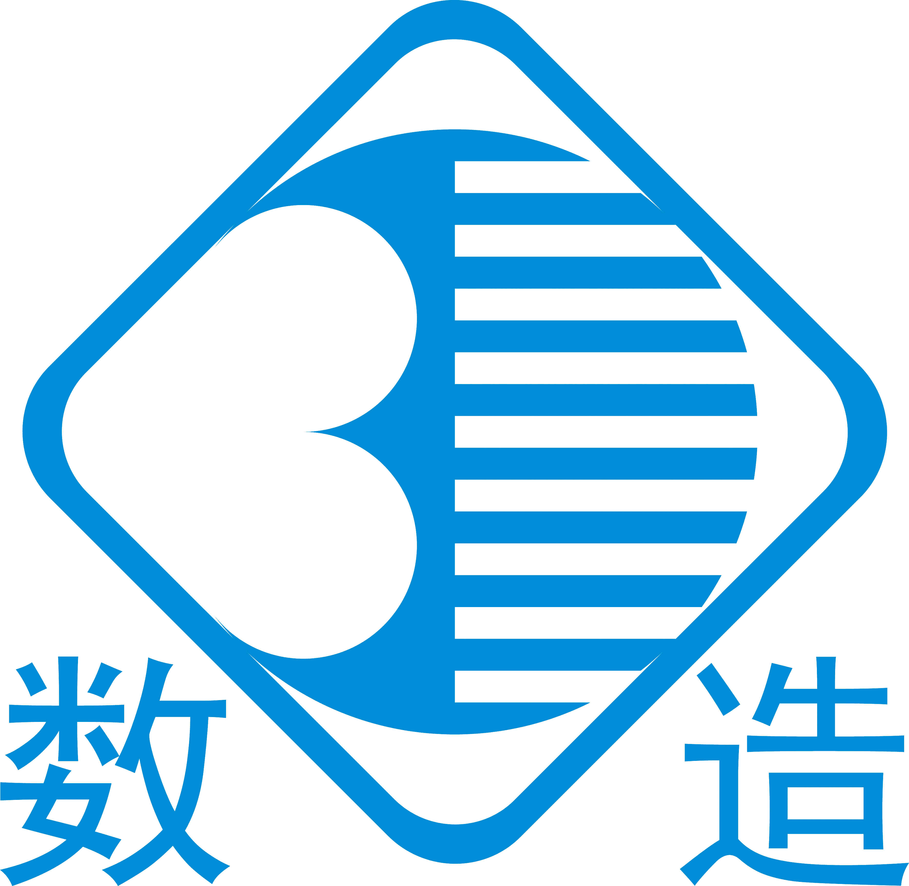 上海数造机电科技股份公司标志设计解析